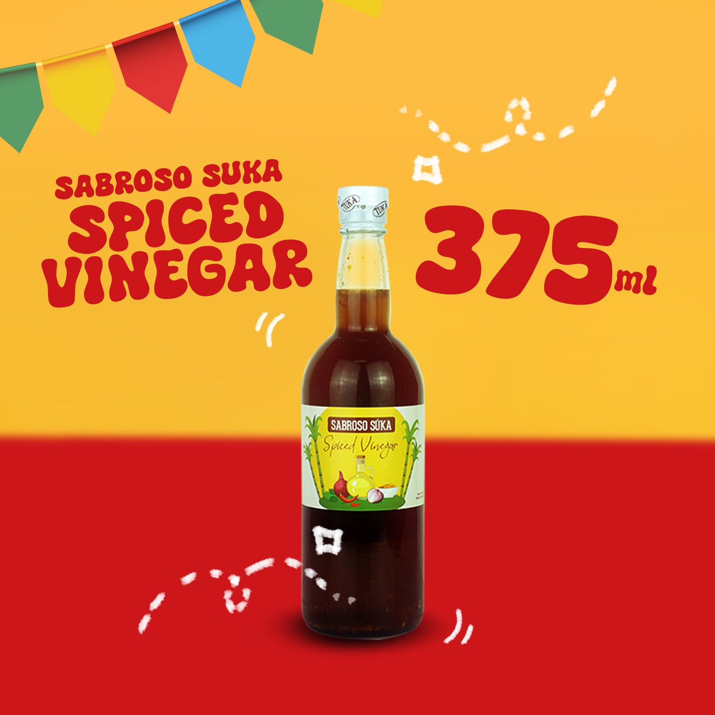 Sabroso Suka Spiced Vinegar 375ML