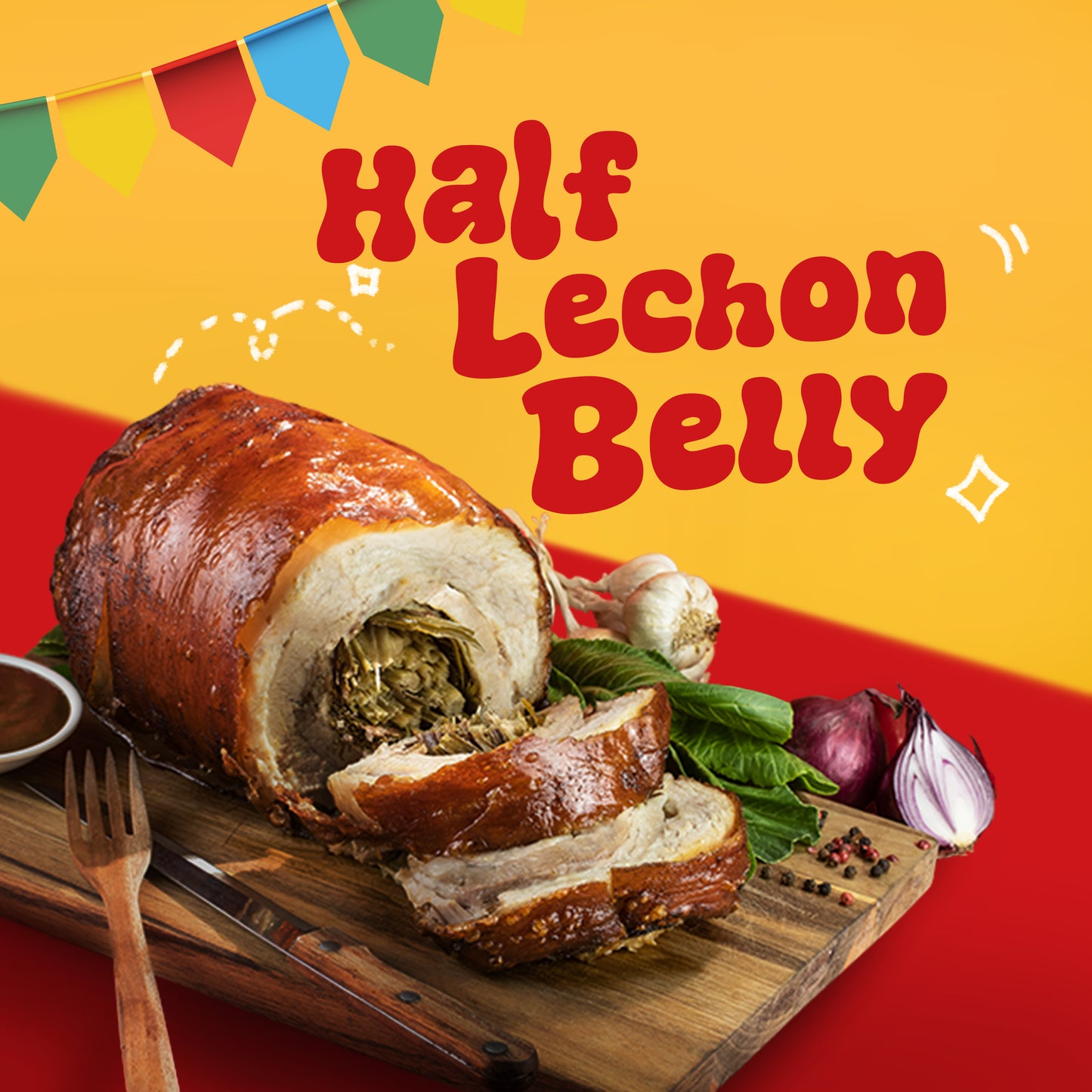 Half Lechon Belly